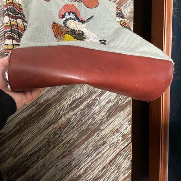 Jasper & Jeera sequins bird tote bag - Picture 6 of 12